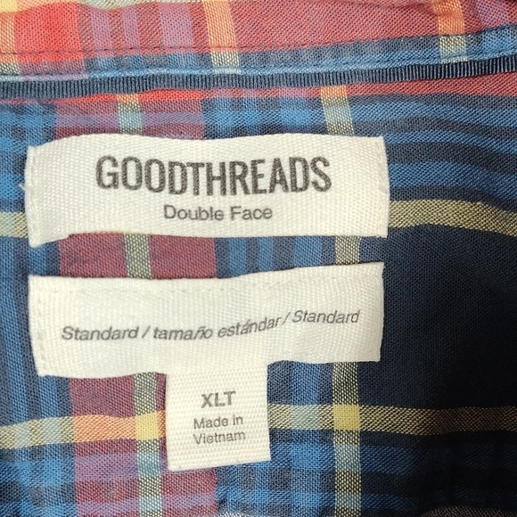 Good threads men's long sleeve button down shirt size XLT - Picture 2 of 14